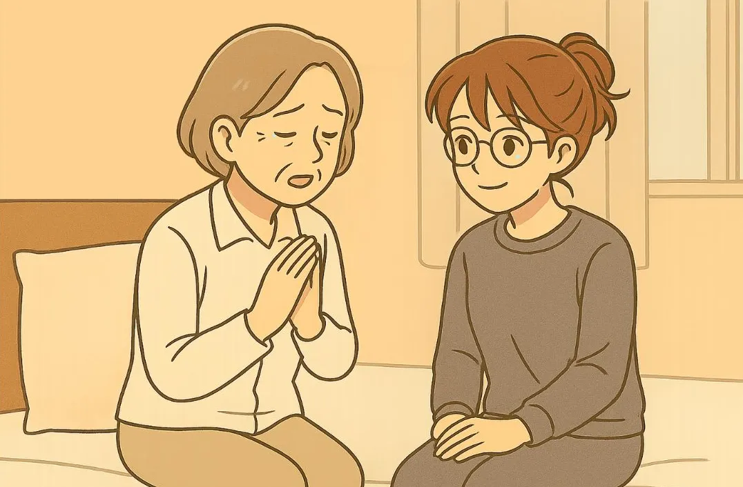 「本当に申し訳なかった」と紗月にLINEで謝りました。：カウンセリング（摂食障害）