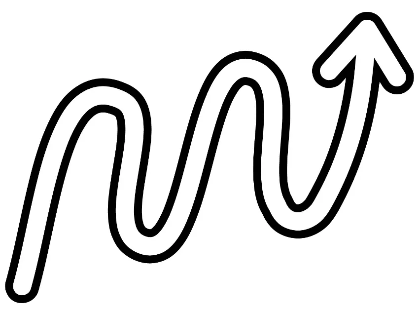 人間の心の状態は下記の波線のように変化していくのだそうです：カウンセリング（リストカット）