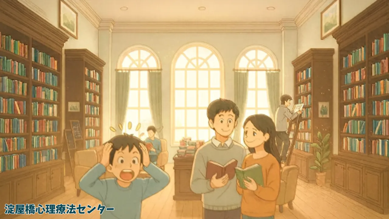 「これだけ読まなあかんのか！？」と圧倒され、周囲が立派に見えて落ち込んだことがある：カウンセリング（うつ）
