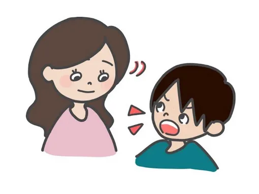 お母さんの対応①：否定せずに耳を傾ける：カウンセリング（子どもの癇癪）