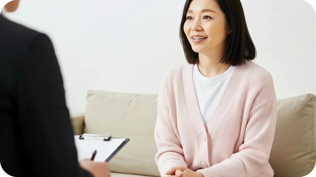 ：カウンセリング（うつ・仕事が続かない）