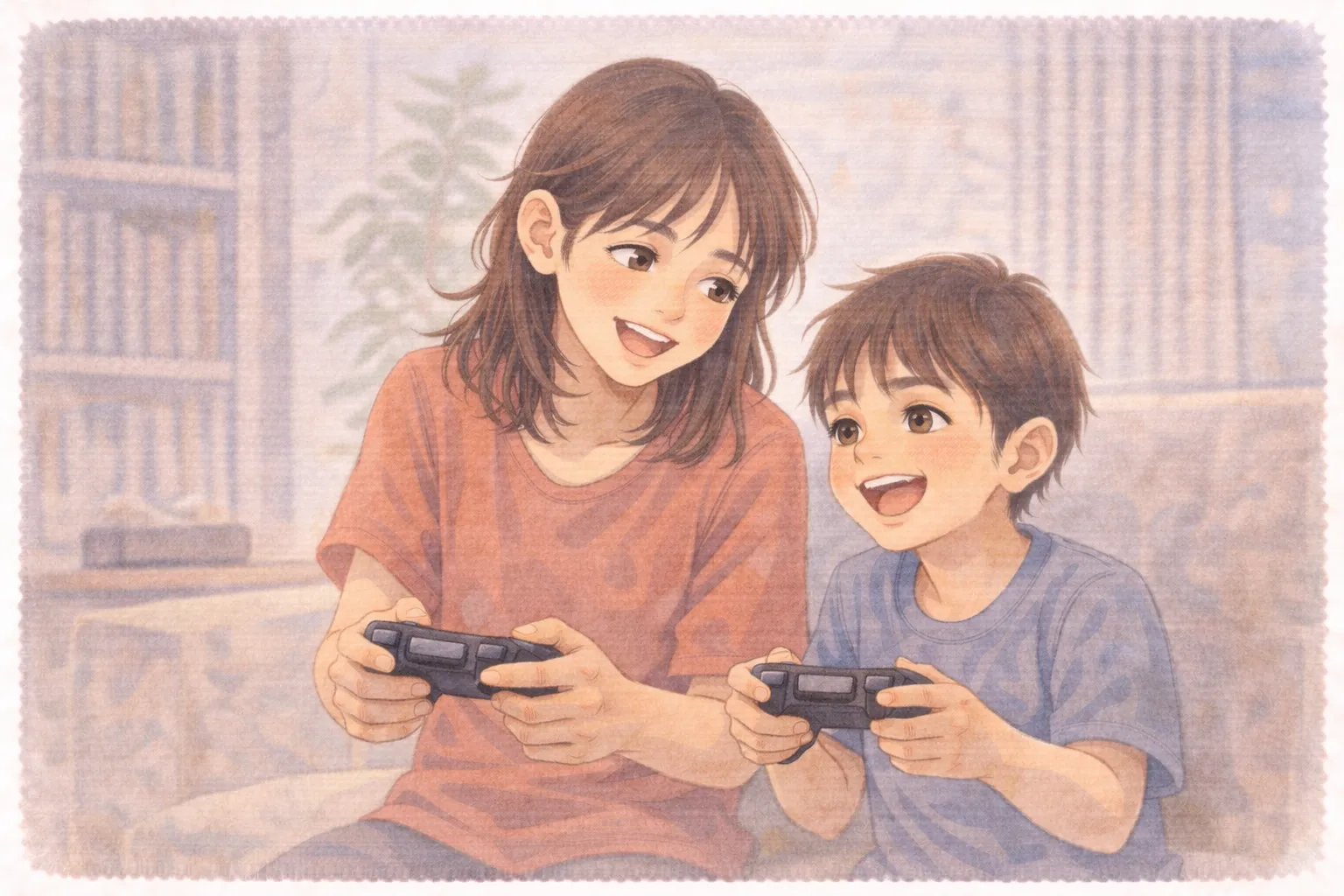 以前より弟のユウタ君にも優しくなる:カウンセリング(家庭内暴力)