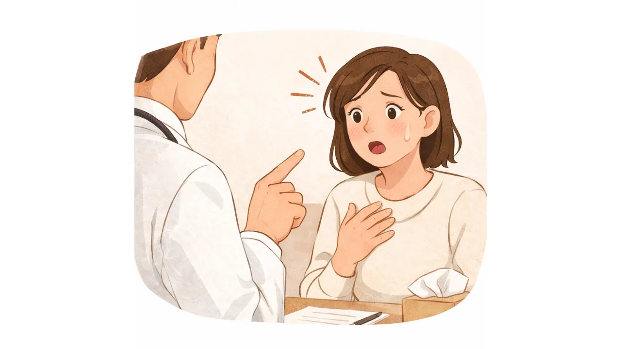 医師から衝撃的な言葉をかけられます。：カウンセリング（摂食障害）