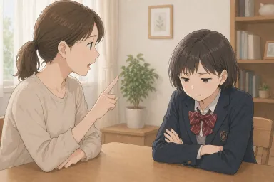 カウンセリング開始|家族(母親)のコミュニケーションへのアドバイス:カウンセリング(リストカット)