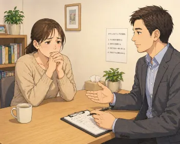 カウンセリング開始から1カ月後|変化の予兆:カウンセリング(リストカット)