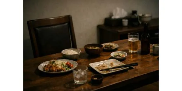 食卓には、冷めかけた食事と、重苦しい空気だけが残った。:カウンセリング(中学生の不登校)