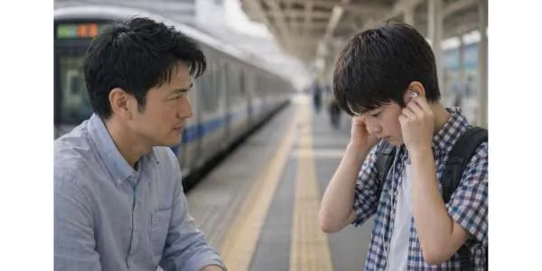 小さな声で「...帰る」と耳にイヤフォンをねじ込んで:カウンセリング(中学生の不登校)