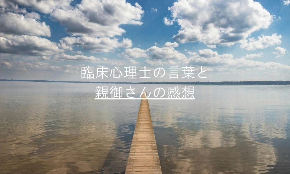終わりに｜臨床心理士の言葉と親御さんの感想：カウンセリング（ゲーム依存）