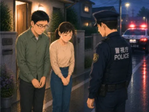 夜になっても帰宅せず、ご両親が警察に通報しました。:カウンセリング(自傷行為)