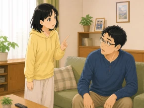 「パパ、牛乳飲んだら、コップ洗ってよ!!」というキツイ言い方ではなく、「パパ、牛乳飲んだらコップ洗って欲しいな~」と言い方が変わってきました。:カウンセリング(自傷行為)
