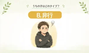 カテゴリー【B】非行タイプ