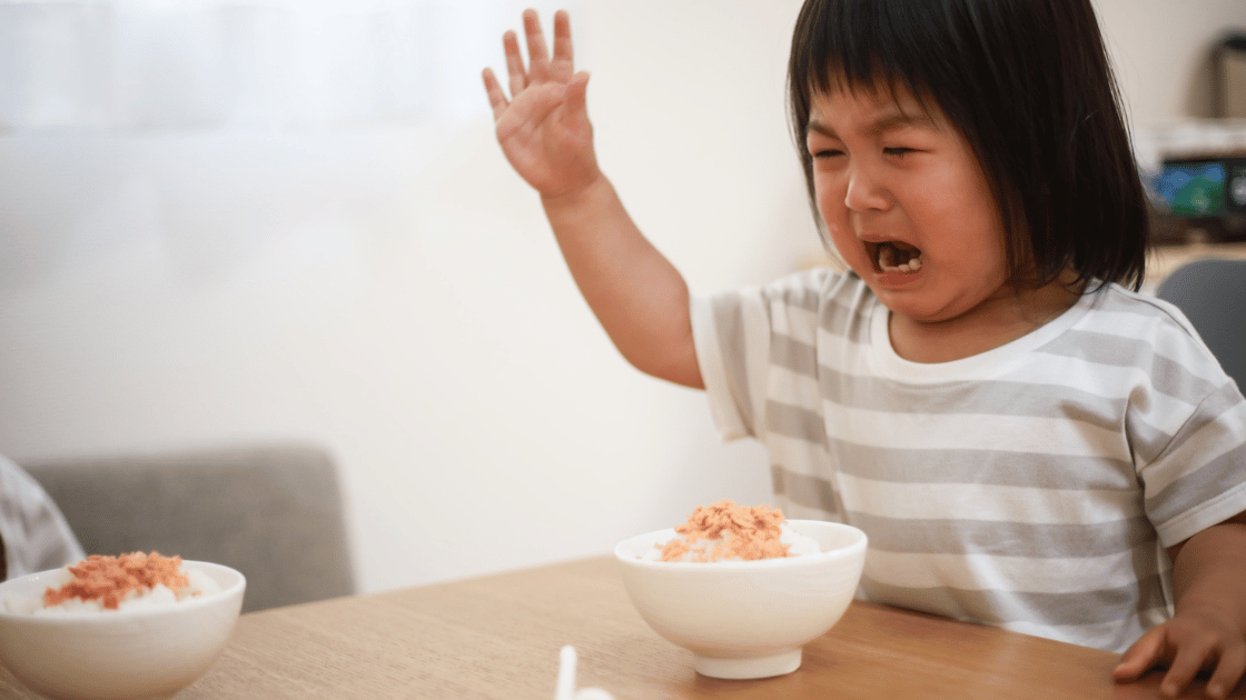 癇癪を起こす子ども